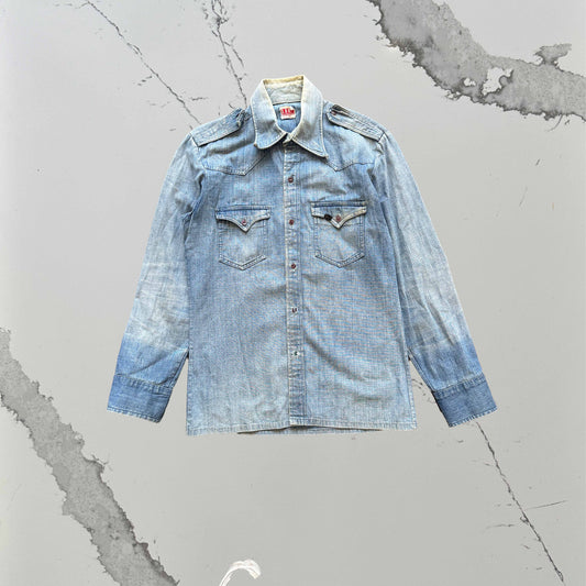 Lee Collection Denim Button Up