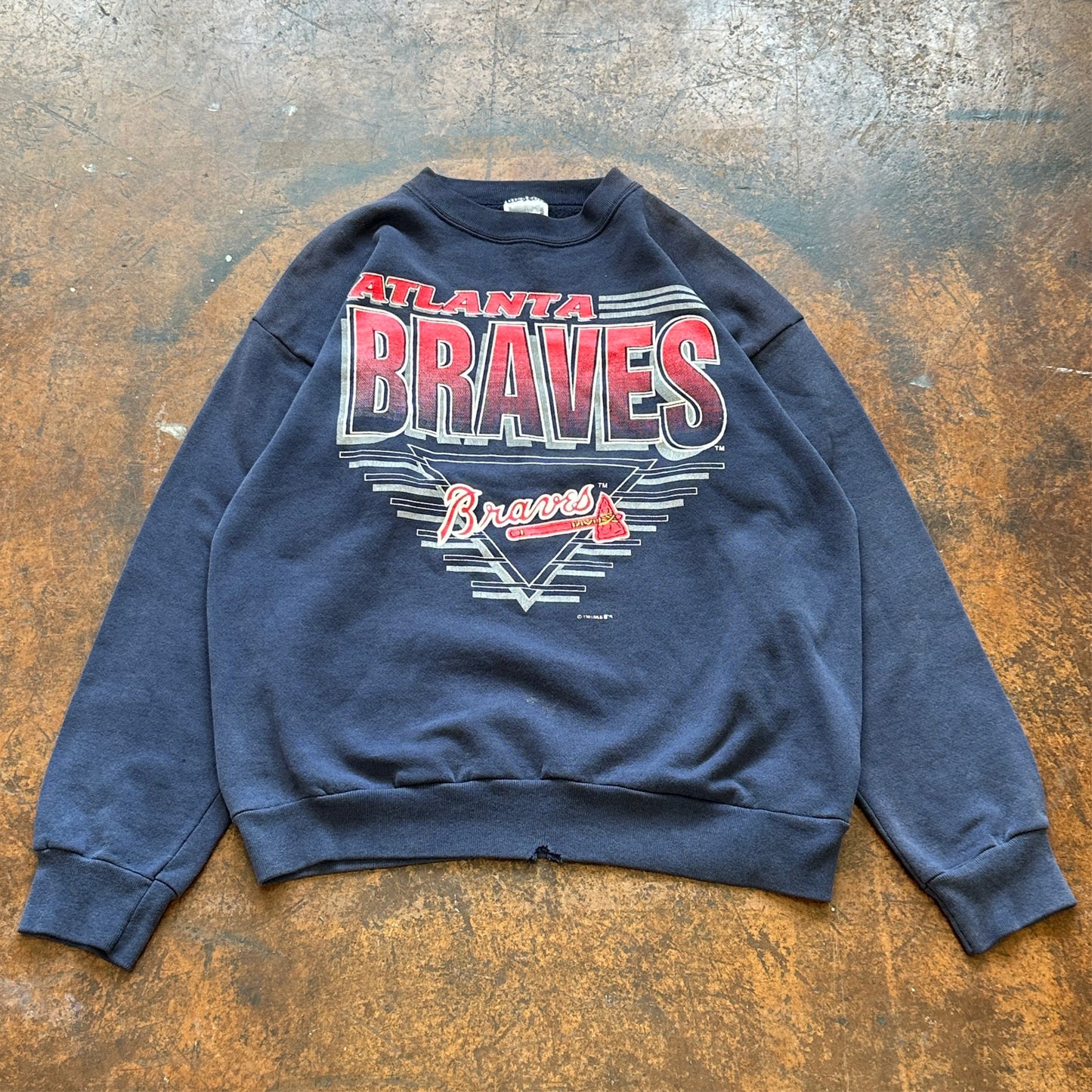 91’ Braves Crewneck
